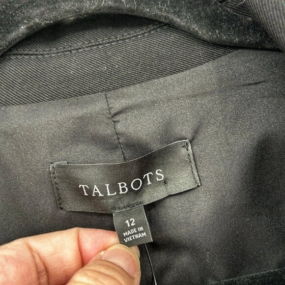 Talbots women's black suit jackets - Picture 3 of 5